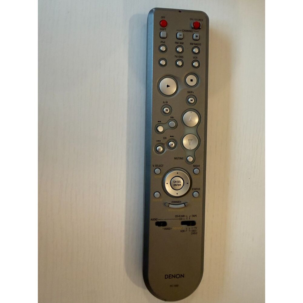 Genuine Denon RC-1050 Audio Video Receiver Replacement Remote Control OEM